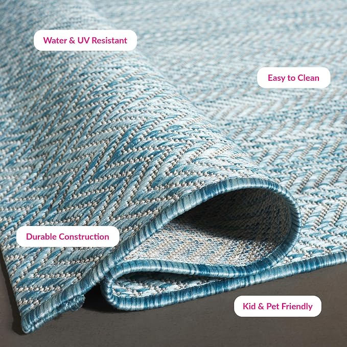 SAFAVIEH Outdoor Area Rug 8x10 - Image 7