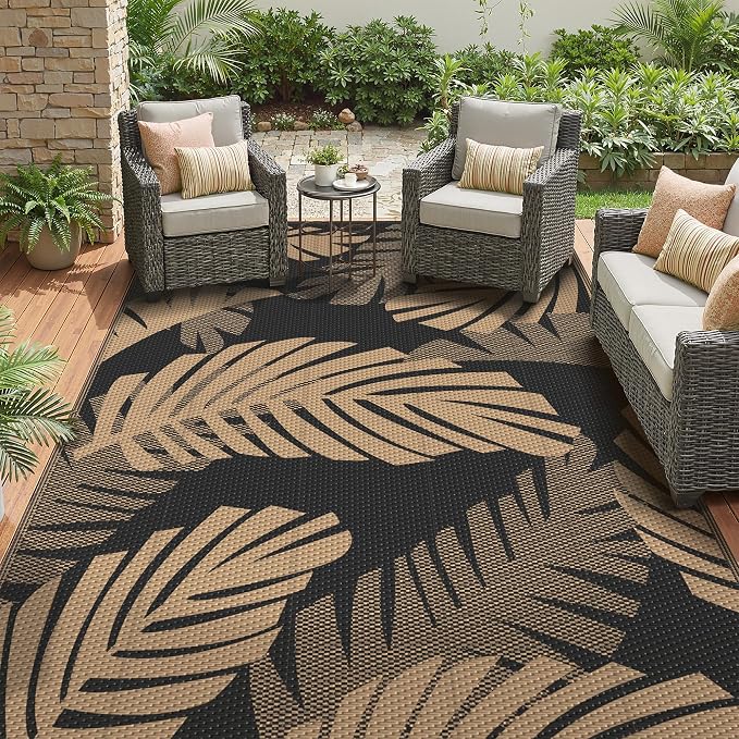 GENIMO Waterproof Outdoor Rug 8' x 10' by GENIMO
