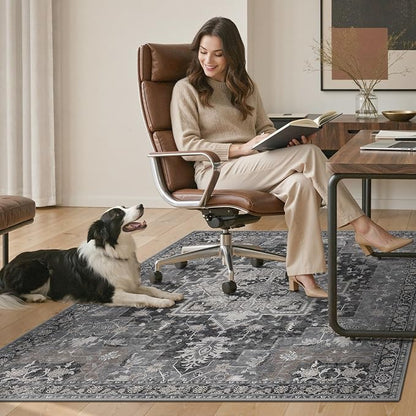 36"x48" Office Chair Mat for Hardwood Tile Floor, Under Desk Carpet Protector - Image 7