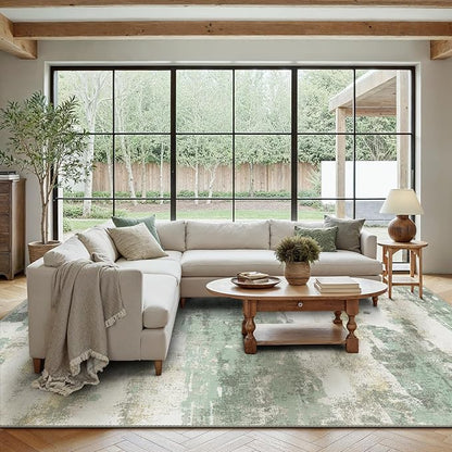 BEIMO Area Rugs 10x14 for Living Room Bedroom, Modern Abstract Machine Washable - Image 2