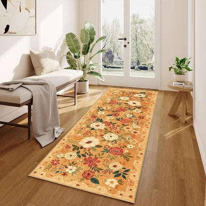 DUKINO Runner Rug, 2x10 Kitchen Hallway Carpet, Washable - Image 2