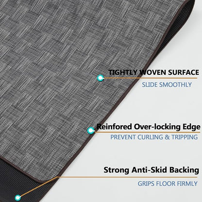 Chair Mat for Hardwood & Tile Floor, Anti Slip, Floor Protector for Home Office - Image 3