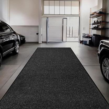 Large Door Mat 3' x 5' Black, Heavy Duty Commercial Floor Mat, Industrial Floor - Image 6