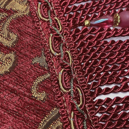 Loom and Mill Luxury Vintage Chenille Table Runner 120 Inches Long, 13x120 inch - Image 5