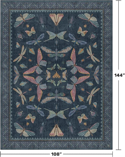 9x12 Washable Farmhouse Area Rug - Image 2