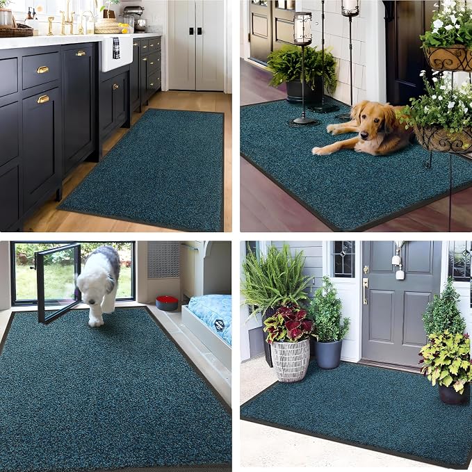 Mibao Super Absorbent Front Door Mat, Non-Slip Washable Indoor Doormats - Image 8