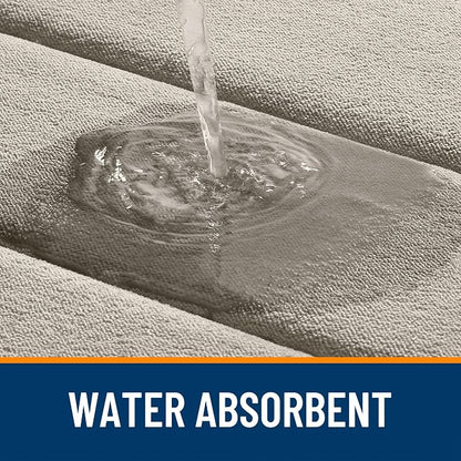 OLANLY Memory Foam Bath Mat 59x35, Super Soft Absorbent Bathroom Rugs, Quick Dry - Image 4