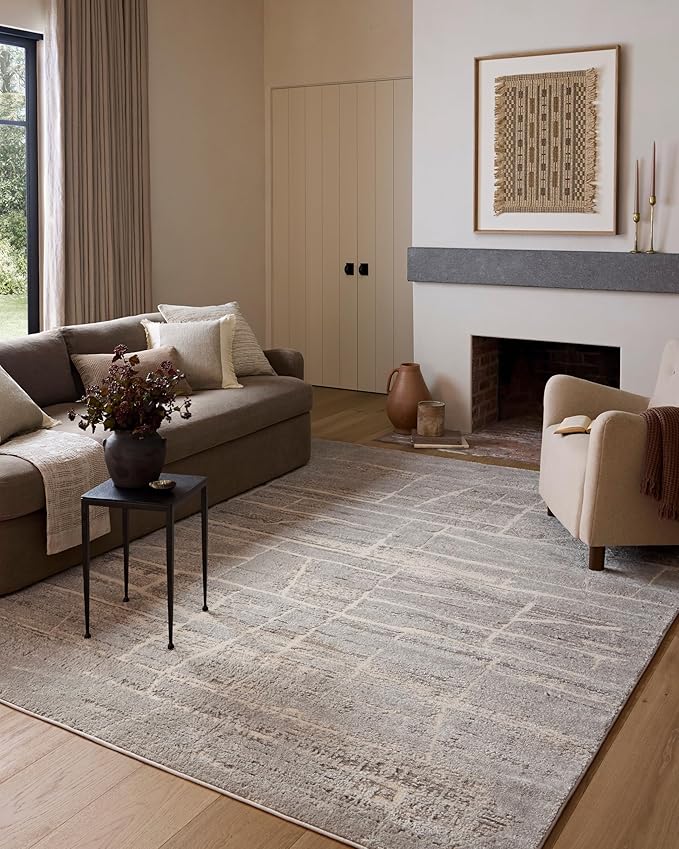 Loloi Amber Lewis Monty Collection MOT-07 Natural/Mist 2'-7" x 10'-0", .50" by Unknown
