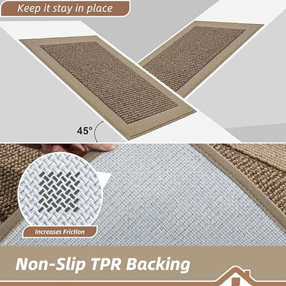BEQHAUSE Indoor Door Mat 20" x 32", Dirt Trapper Door Mats Non-Slip Entryway - Image 4