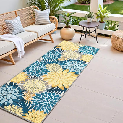 Colorful 2x6 Washable Runner Rug by ArenaRug