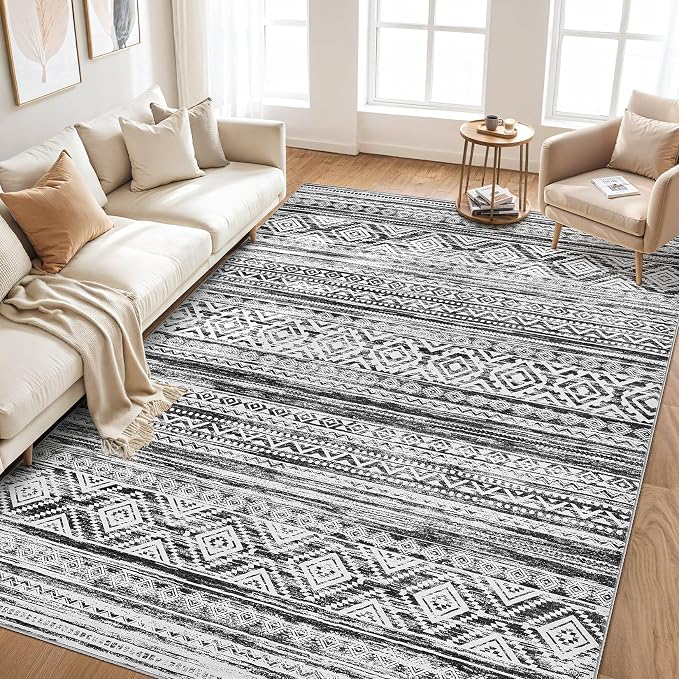 cotiled 6x9 Area Rugs Living Room Rug: Washable Boho Rugs - Image 6