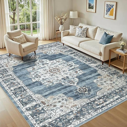 5x7 Washable Area Rug by JessibouAreaRug