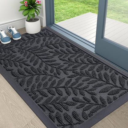 OLANLY Door Mat Indoor Outdoor Entrance, Waterproof All-Weather All-Season - Image 7