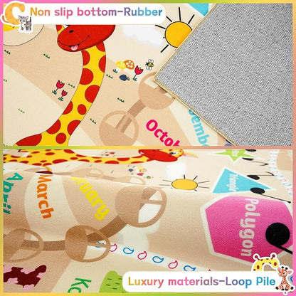 Chicrug Educational Kid Area Rug - Image 7