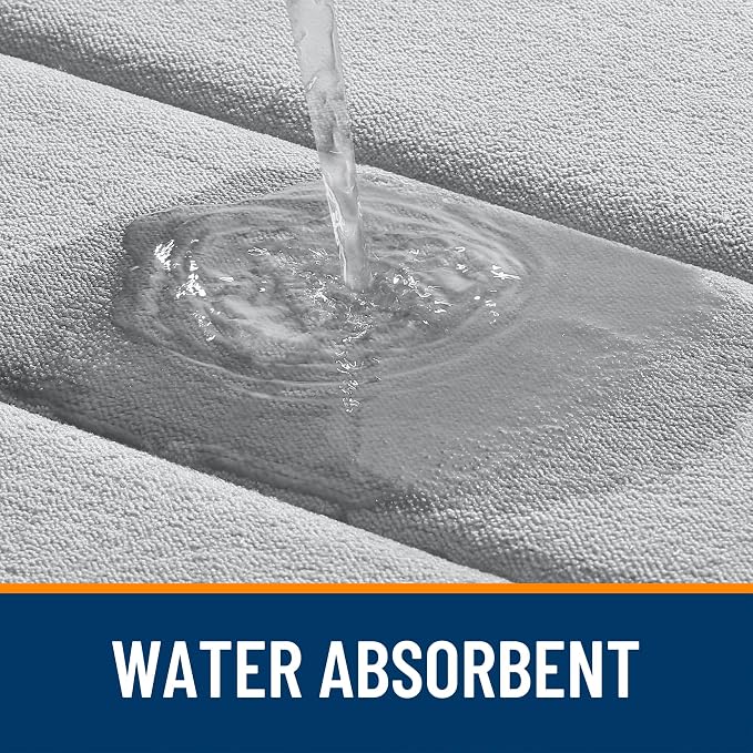 OLANLY Memory Foam Long Bathroom Rugs Runner 59x24, Super Soft Absorbent Bath - Image 4