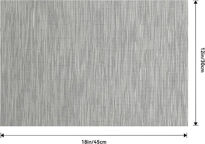 Leetaltree Silver Placemats Set of 8 - Image 9