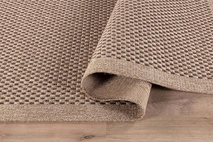 CAMILSON Easy Jute Rug 5x7, Indoor Outdoor Natural Color Fiber Area Rugs - Image 3