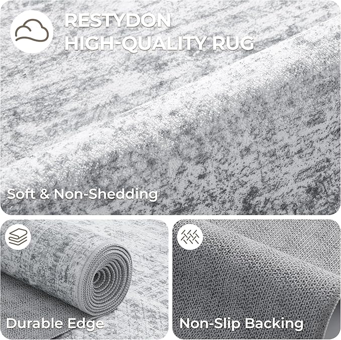 Long Bathroom Rugs Runner - Image 7