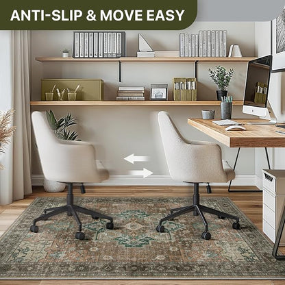48"x60" Office Chair Mat for Hardwood Tile Floor, Under Desk Carpet Protector - Image 5