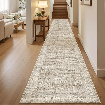 Soalmost Runner Rug 2x12 Washable Non-Slip Hallway Runner Rugs by Soalmost