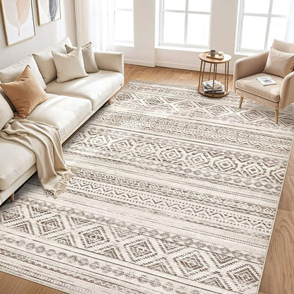 cotiled 5x8 Area Rugs Living Room Rug: Washable Boho Rugs - Image 6