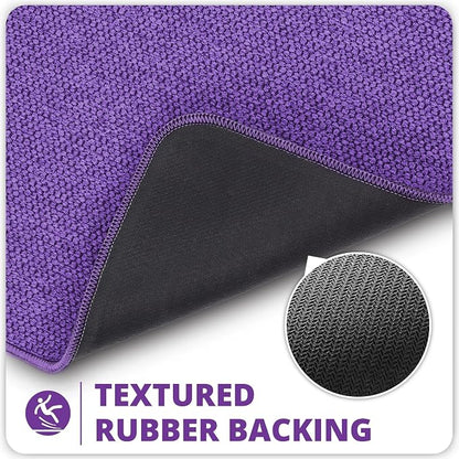 Bath Mat, Ultra Thin Bathroom Runner Rugs, Large Bath Mats - Image 4