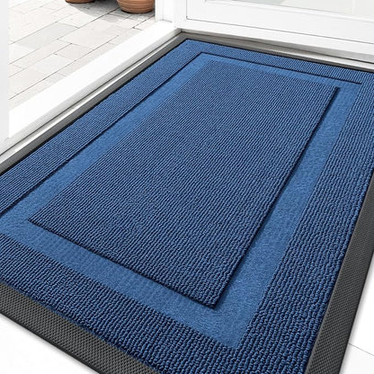 OLANLY Front Door Mat Indoor Outdoor Entrance, Waterproof All-Season, by OLANLY