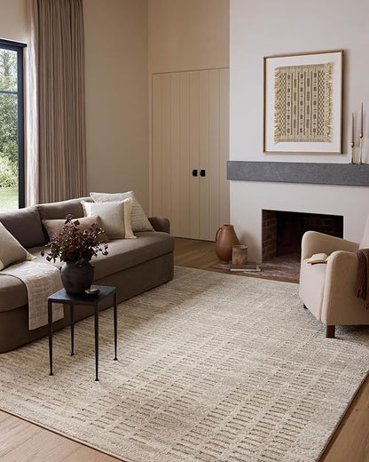 Loloi Amber Lewis Monty Collection MOT-03 Ivory/Beige 4'-0" x 6'-0", .50" Pile by Unknown