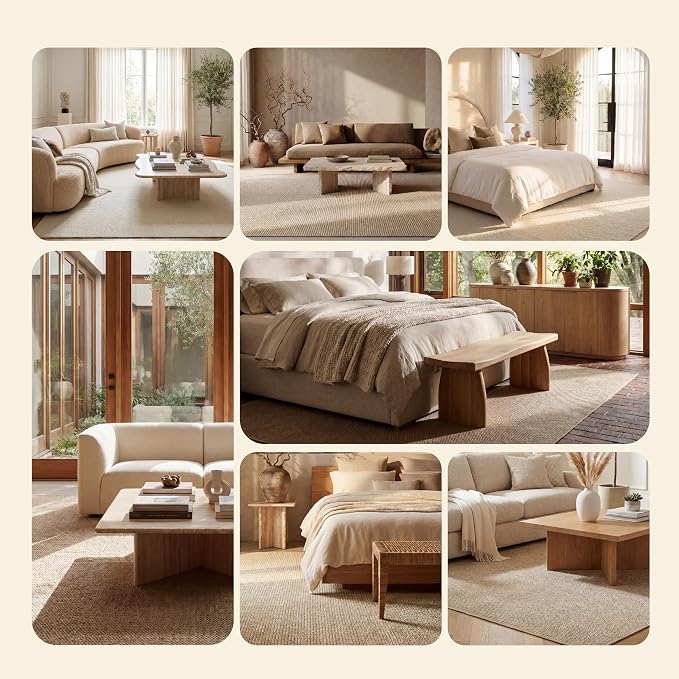 Bedsure 5x7 Faux Wool Area Rugs - Image 6