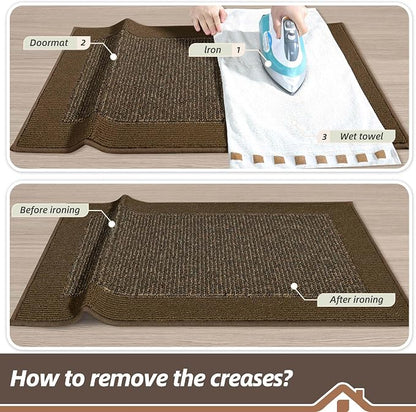 BEQHAUSE Indoor Door Mat 32" x 48", Dirt Trapper Door Mats Non-Slip Entryway - Image 9