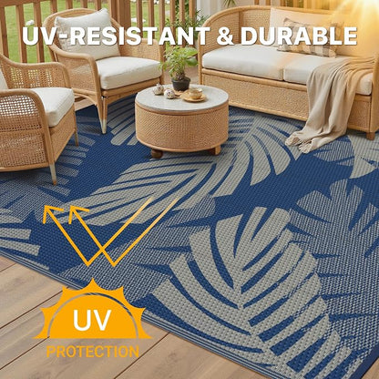 GENIMO Waterproof Outdoor Rug 6' x 9' - Image 5
