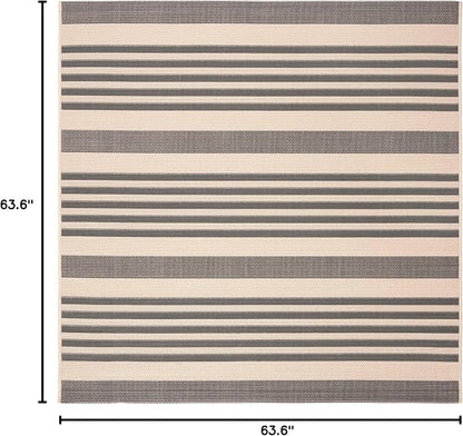 SAFAVIEH Washable Rug Outdoor Courtyard Collection - Image 2