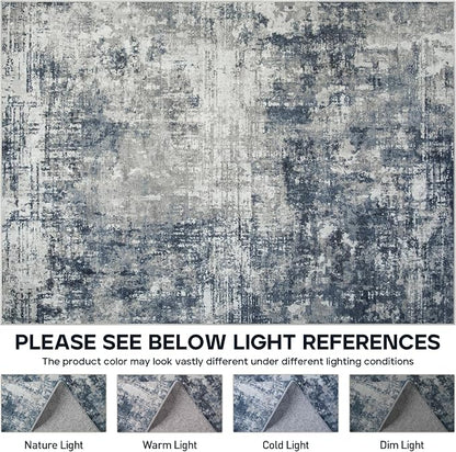 5x7 Area Rugs for Living Room Rug Washable: Modern Rug for Dining Room Bedroom - Image 8