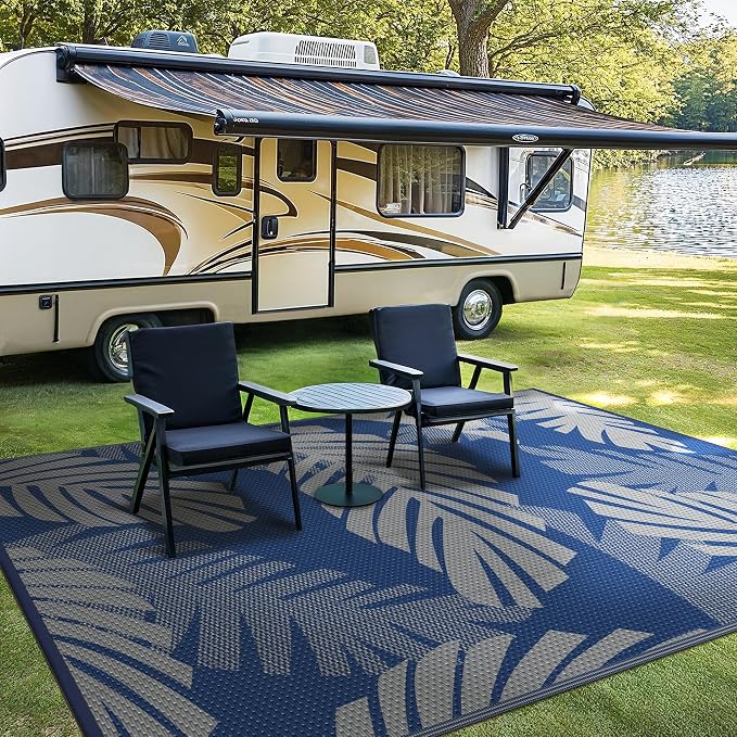 GENIMO Waterproof Outdoor Rug 6' x 9' - Image 2