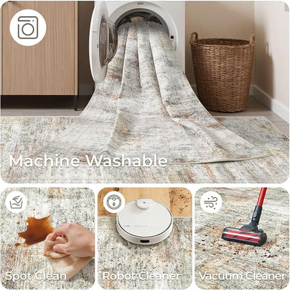 2x5 Rug Runner Washable for Entryway, Soft Bathroom Rugs - Image 8