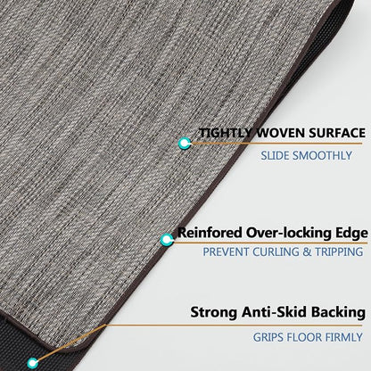 Chair Mat for Hardwood & Tile Floor, Anti Slip, Floor Protector for Home Office - Image 3