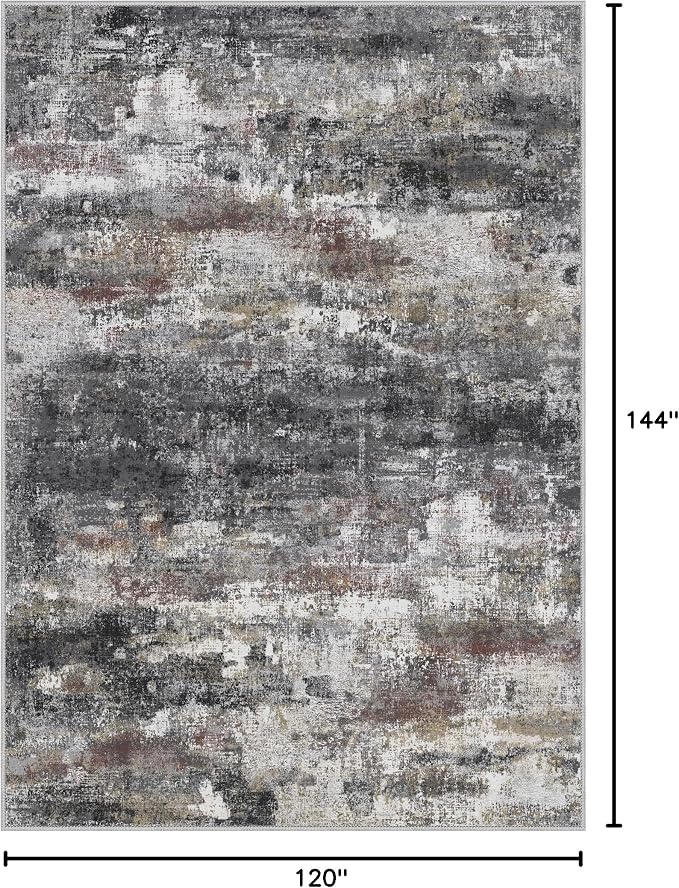 BEIMO Area Rugs 10x12 for Living Room Bedroom, Modern Abstract Machine Washable - Image 2