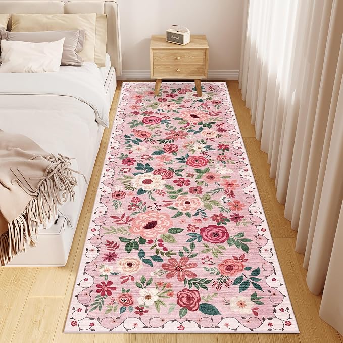 DUKINO 2.6x8 Kitchen Runner Rug - Image 8