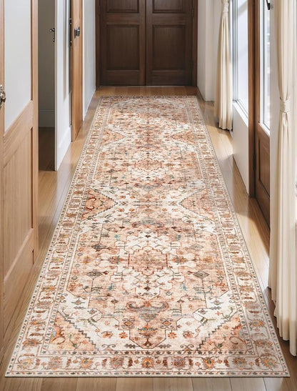 SERISSA Boho Washable Runner Rug by SERISSAHomeDecorCollection