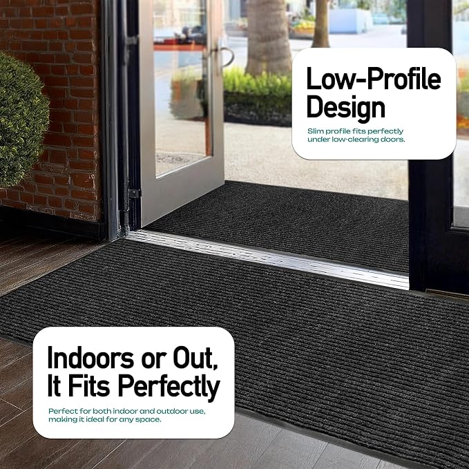 MaxMat® Extra Large 4x8 Rug Commercial Floor Mat, Feet Heavy Duty, Waterproof - Image 4