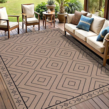 Tangsoo Modern Easy Jute Rug 5x7 Large Washable Area Rug by Tangsoo