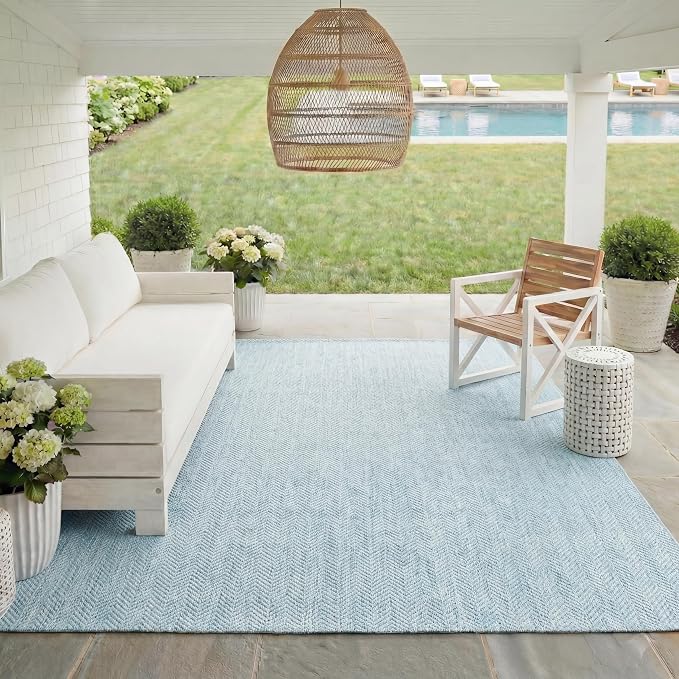 SAFAVIEH Outdoor Area Rug 8x10 - Image 10