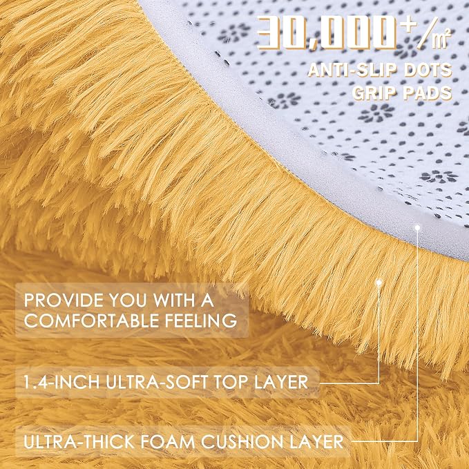 OLANLY 6x9 Machine Washable Large Area Rugs - Image 7