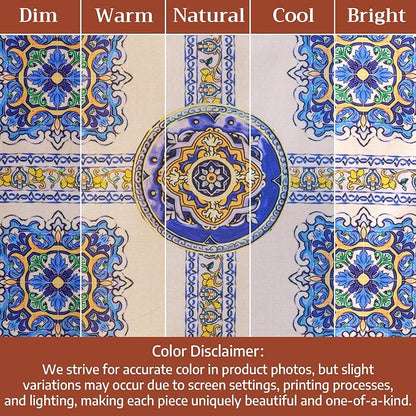 Maison d' Hermine Placemats Set of 4 Reusable 100% Combed Cotton | Cloth Place - Image 9