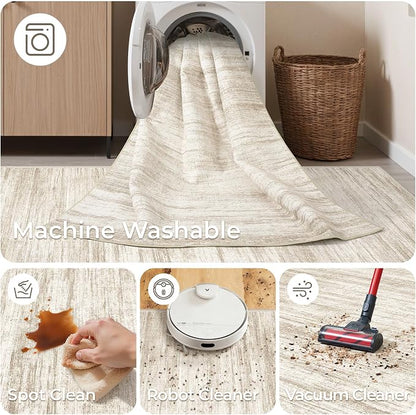 2x7 Runner Rug Non Slip, Thin Entryway Washable Rug - Image 8