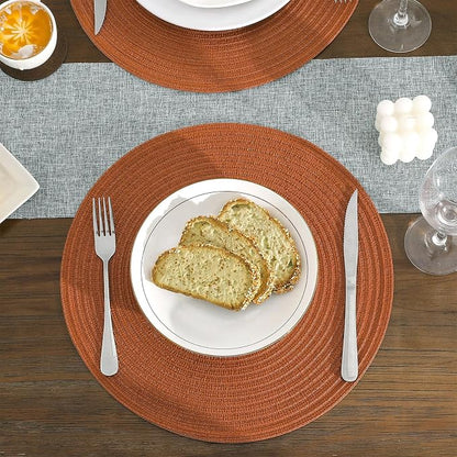 SHACOS Round Placemats Set of 4 - Image 7