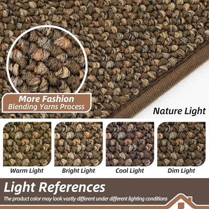 BEQHAUSE Dirt Trapper Door Mat 32" x 72", Non-Slip Washable Doormats Entrance - Image 5