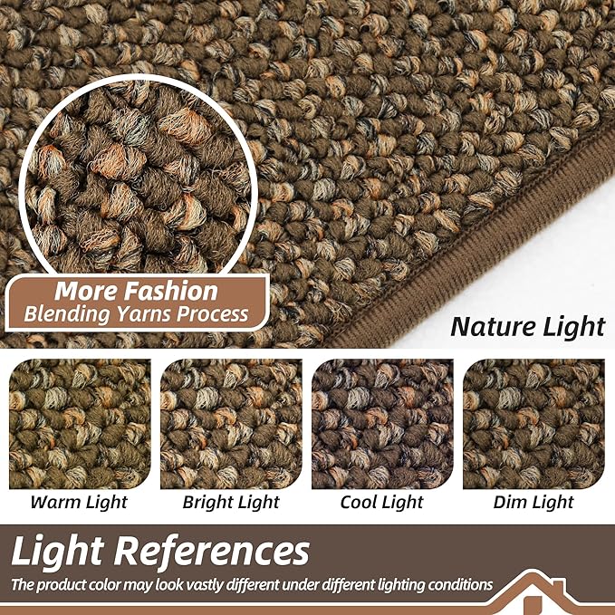 BEQHAUSE Dirt Trapper Door Mat 48" x 72", Non-Slip Washable Doormats Entrance - Image 5