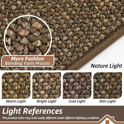 BEQHAUSE Dirt Trapper Door Mat 48" x 72", Non-Slip Washable Doormats Entrance - Image 5