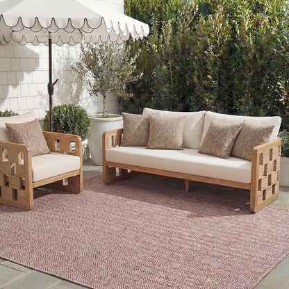 SAFAVIEH Outdoor Area Rug 6'7"x9'6" by Unknown